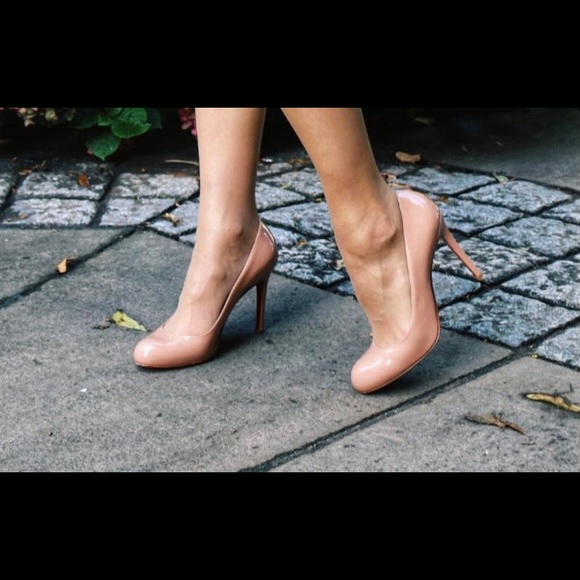 CHRISTIAN LOUBOUTIN SIMPLE PUMP 120 RED BOTTOMS - Picture 3 of 9